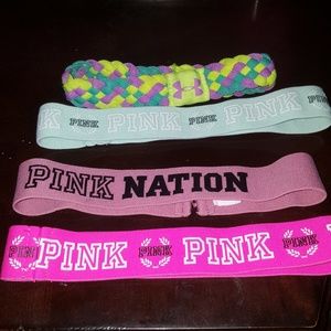 PINK headbands